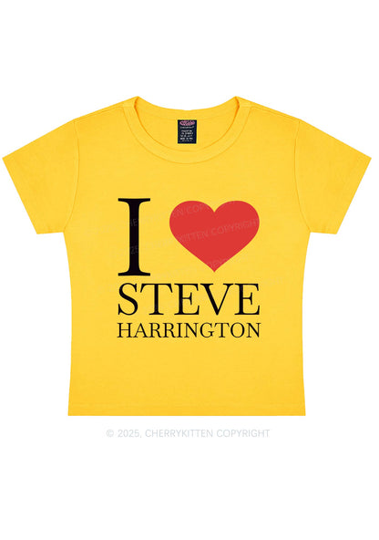 I Love SH Y2K Baby Tee Cherrykitten