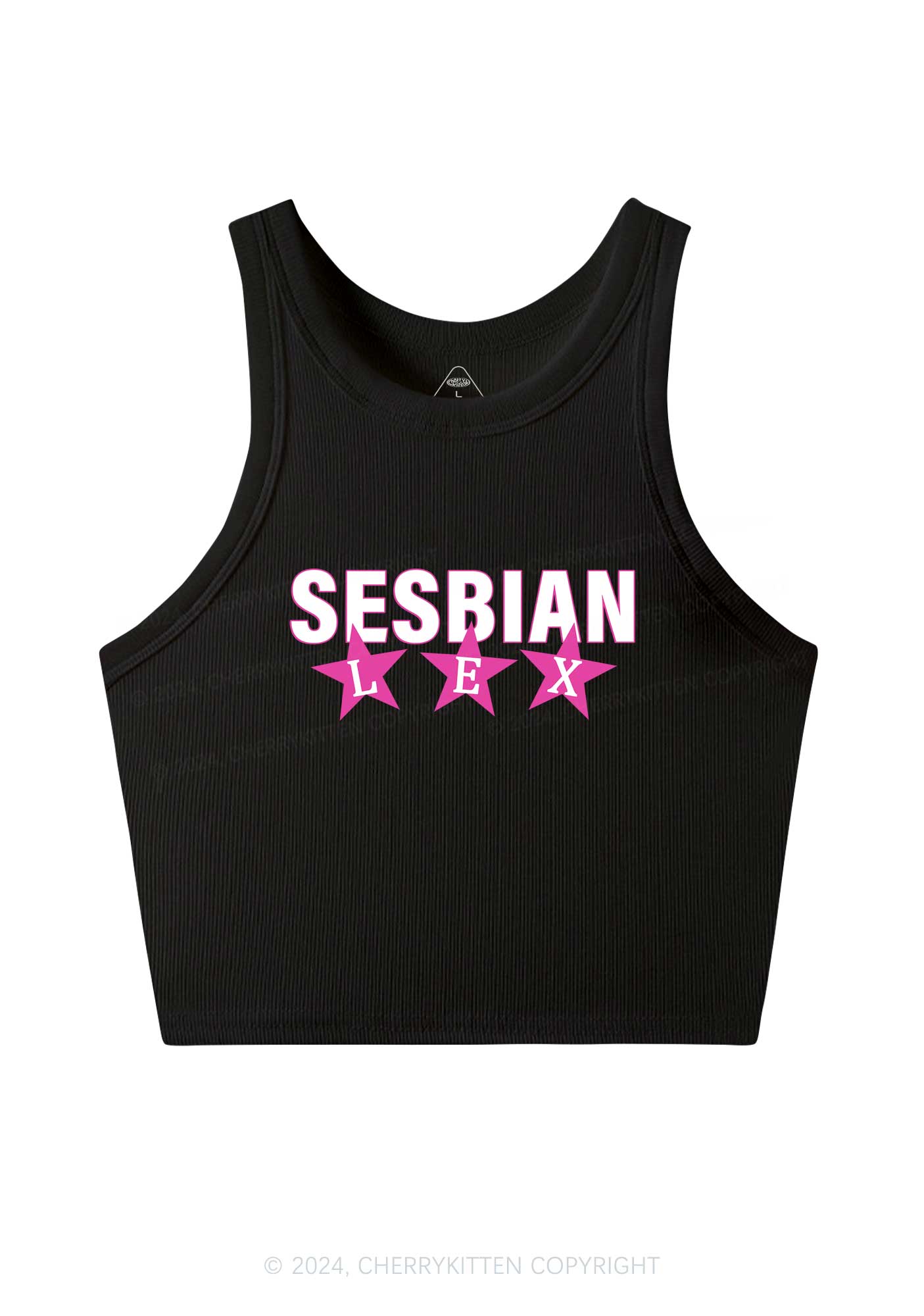 Sesbian Lex Y2K Crop Tank Top Cherrykitten