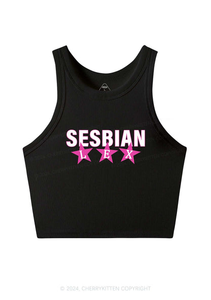 Sesbian Lex Y2K Crop Tank Top Cherrykitten