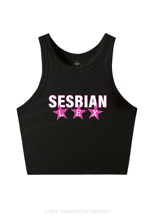 Sesbian Lex Y2K Crop Tank Top Cherrykitten