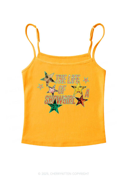 Star TS Photo Y2K Spaghetti Strap Cami Cherrykitten