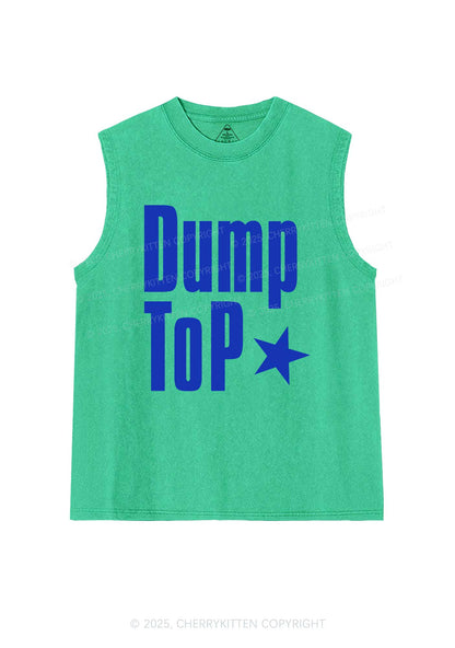Dump Top Pride Y2K Washed Muscle Tank Cherrykitten