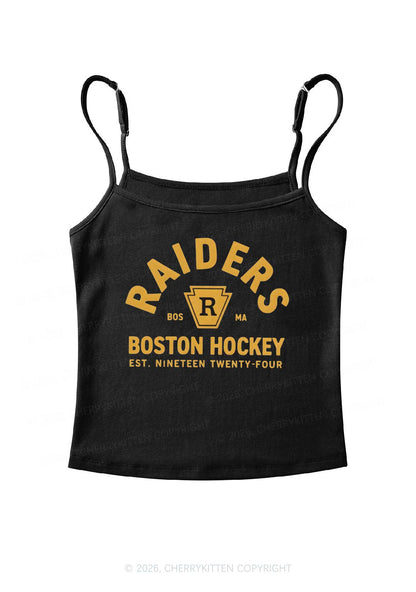 Boston Hockey HR Y2K Spaghetti Strap Cami Cherrykitten