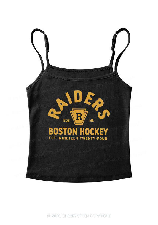 Boston Hockey HR Y2K Spaghetti Strap Cami Cherrykitten