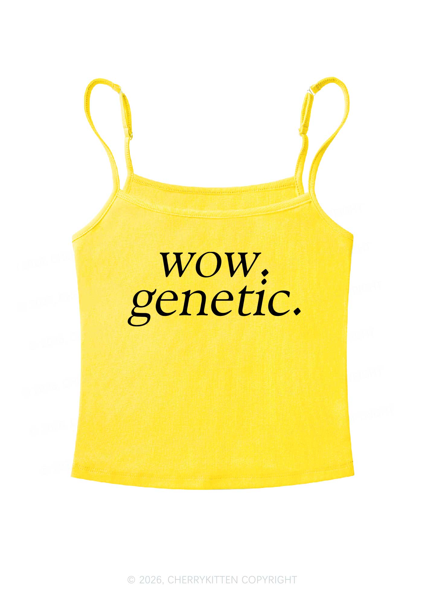 Wow Genetic HR Y2K Spaghetti Strap Cami Cherrykitten