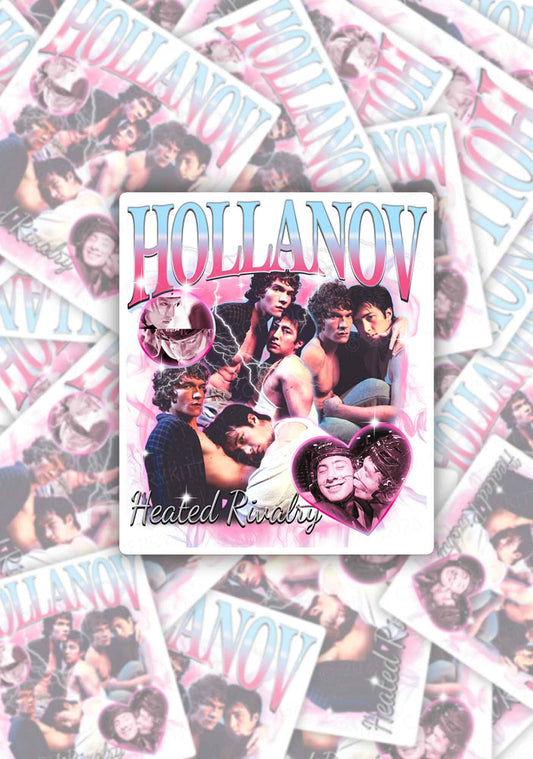 Retro Pink Blue HR 1pc Y2K Sticker Cherrykitten