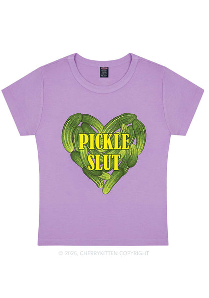 Pickle Slxt Valentine's Day Y2K Baby Tee Cherrykitten