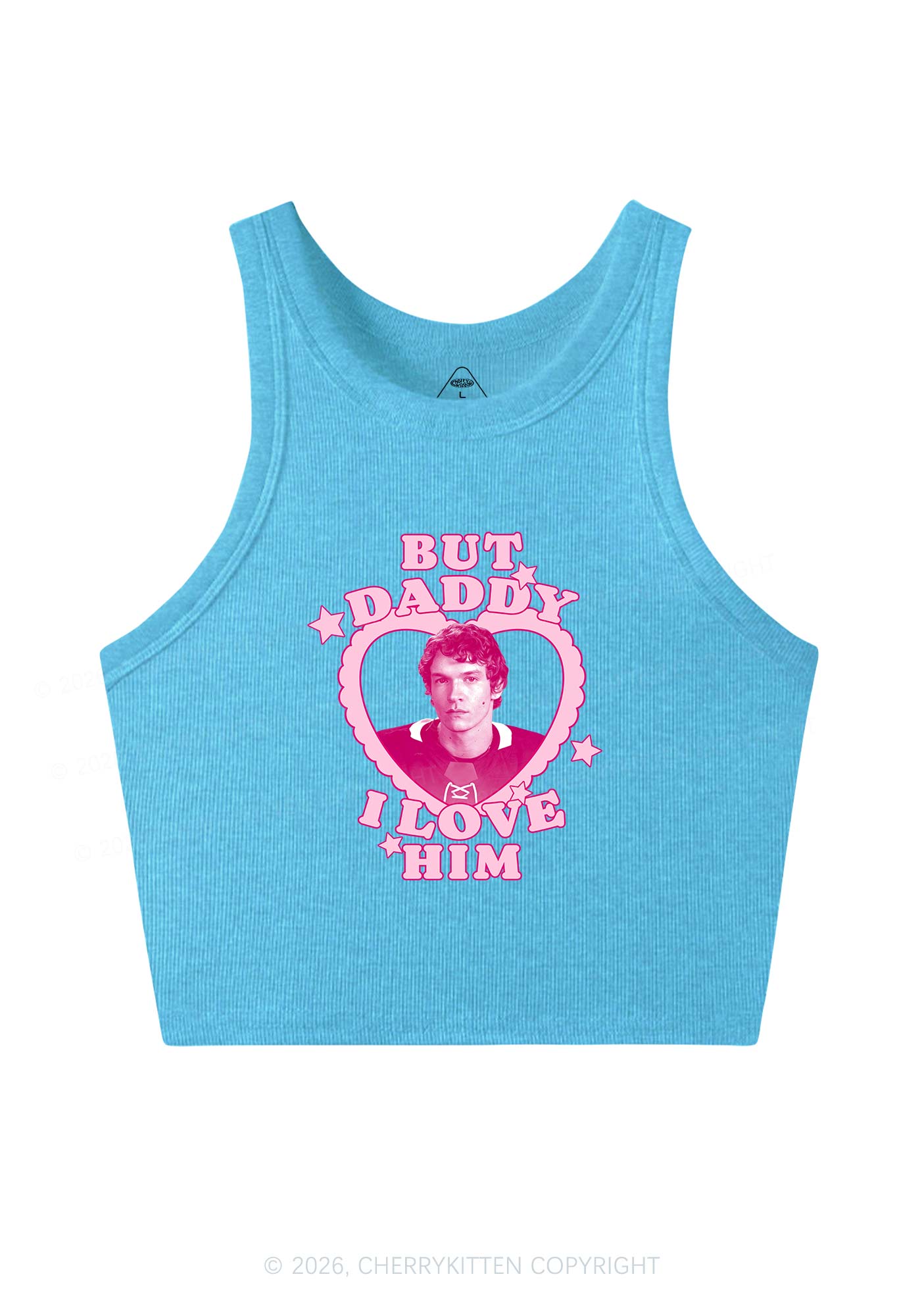 But Daddy I Love CS Y2K Crop Tank Top Cherrykitten