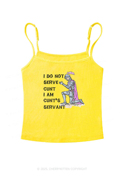 I Am Cxxt Servant Y2K Spaghetti Strap Cami Cherrykitten