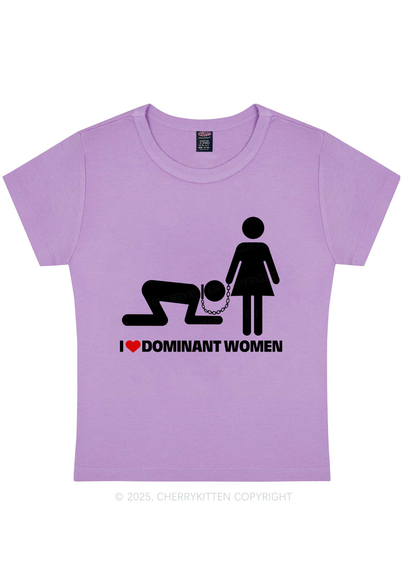 Love D Women Pride Y2K Baby Tee Cherrykitten