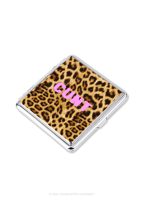 Cxxt Leopard Y2K Cigarette Case Cherrykitten