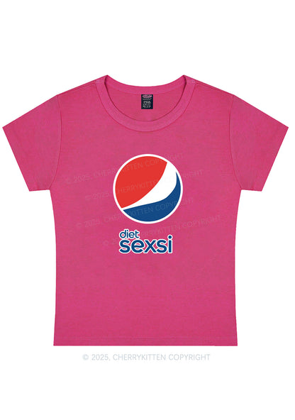 Diet Sexsi Y2K Baby Tee Cherrykitten