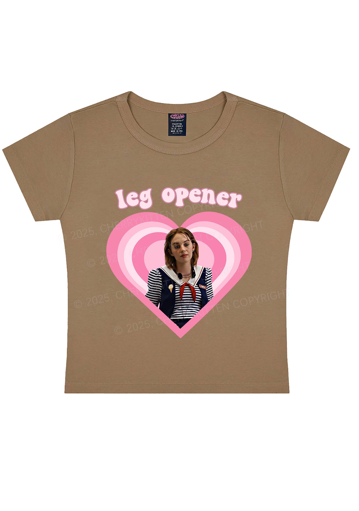 Leg Opener Pride Y2K Baby Tee Cherrykitten
