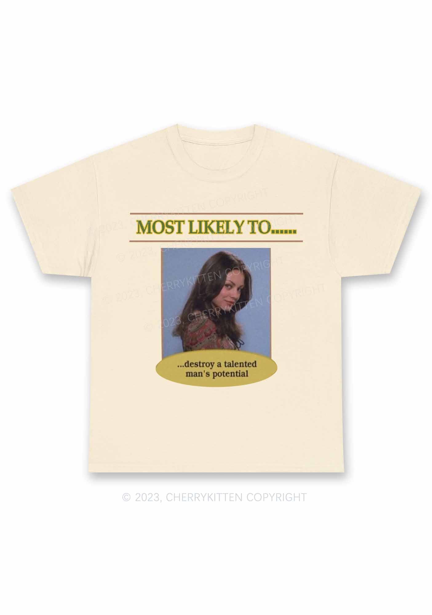 Destroy A Man Y2K Chunky Shirt Cherrykitten