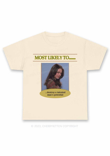 Destroy A Man Y2K Chunky Shirt Cherrykitten