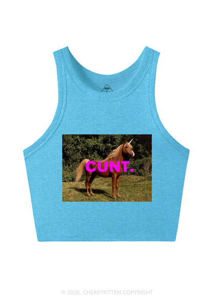 Custom Photo Cxxt Y2K Crop Tank Top Cherrykitten