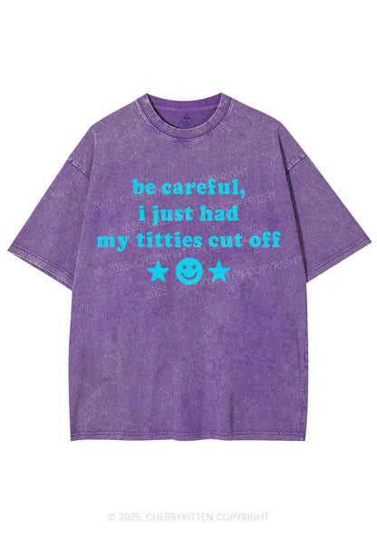 Just Had Txtties Cut Off Pride Y2K Shirts Washed Tee Cherrykitten