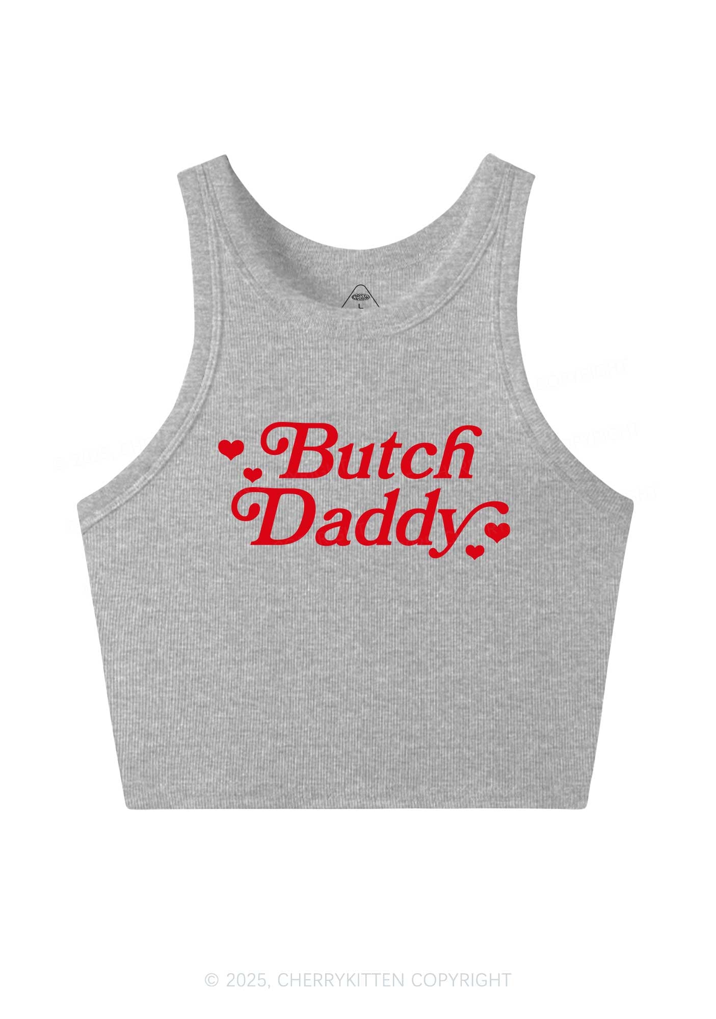 Butch Daddy Y2K Crop Tank Top Cherrykitten