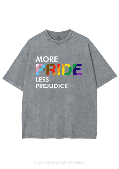 More Pride Less Prejudice Y2K Shirts Washed Tee Cherrykitten
