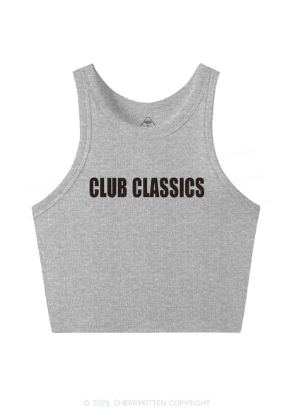 Club Classics Y2K Crop Tank Top Cherrykitten
