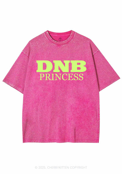 DNB Princess Y2K Shirts Washed Tee Cherrykitten