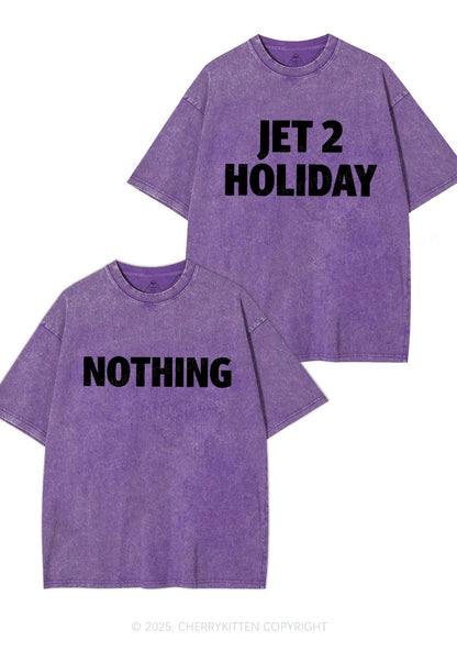 Jet Holiday Nothing Y2K Valentine's Day Washed Tee Cherrykitten