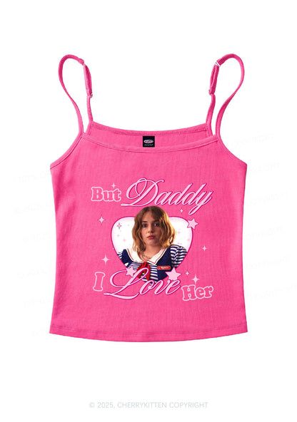 Daddy I Love RB Pride Y2K Spaghetti Strap Cami Cherrykitten