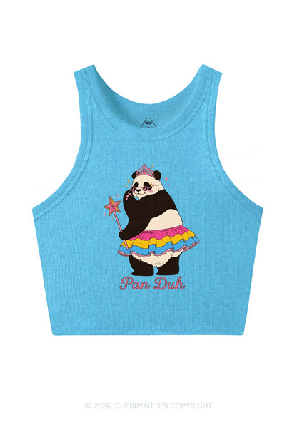 Pan Duh Pride Y2K Crop Tank Top Cherrykitten
