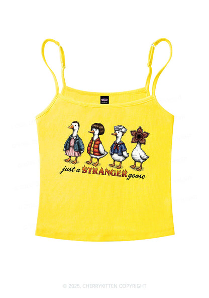 Just A Stranger Goose Y2K Spaghetti Strap Cami Cherrykitten