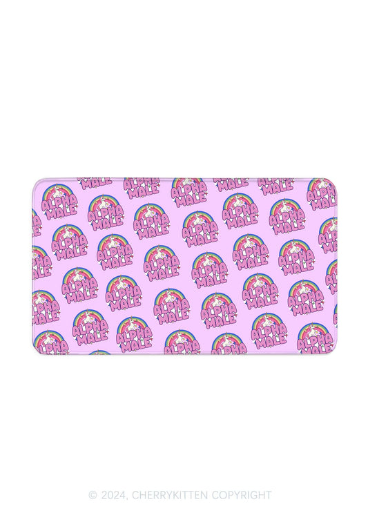 Alpha Male Y2K Desk Mat Cherrykitten