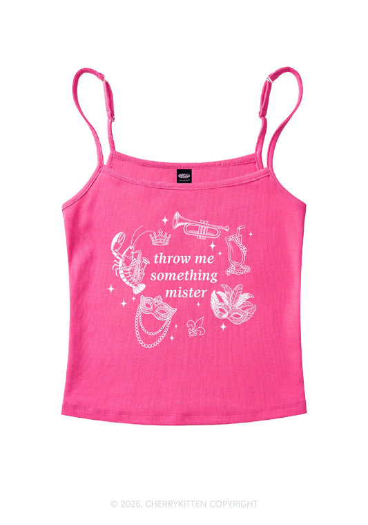 Throw Me Something Mister Y2K Spaghetti Strap Cami Cherrykitten