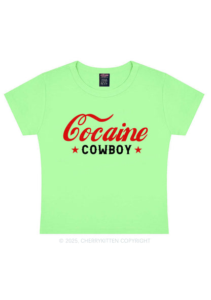 Cola Cowboy Y2K Baby Tee Cherrykitten