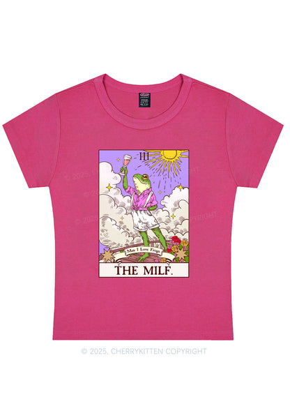 The Mxxf Frog Y2K Baby Tee Cherrykitten