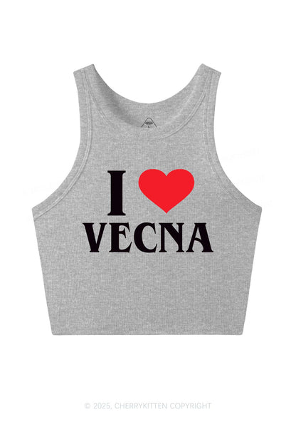 I Love VN Y2K Crop Tank Top Cherrykitten
