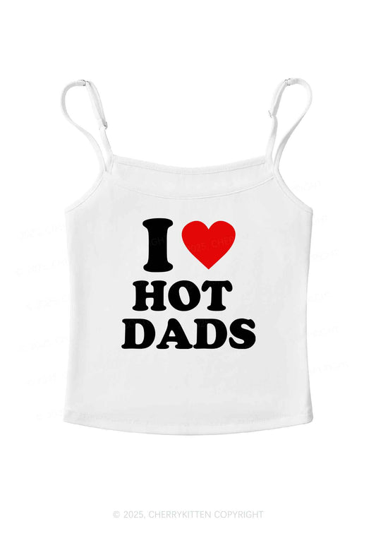 I Love Hot Dads Y2K Spaghetti Strap Cami Cherrykitten