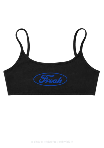 Oval Freak Y2K Super Crop Cami Cherrykitten