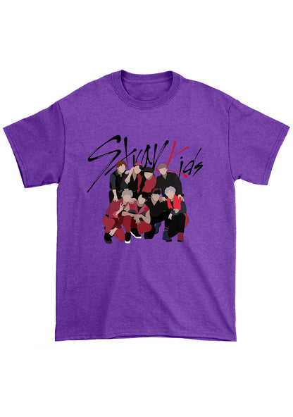 Skz God's Menu Group Skz Kpop Chunky Shirt