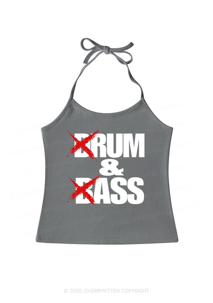 DnB Graffiti Y2K Halter Neck Cami Cherrykitten