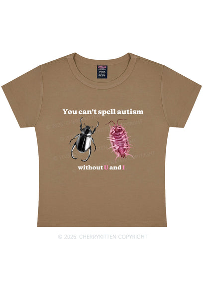 Autism Insect Y2K Baby Tee Cherrykitten