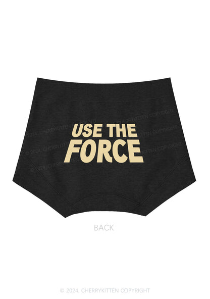 Use the Force Y2K Mid Rise Waist Boyshort Cherrykitten