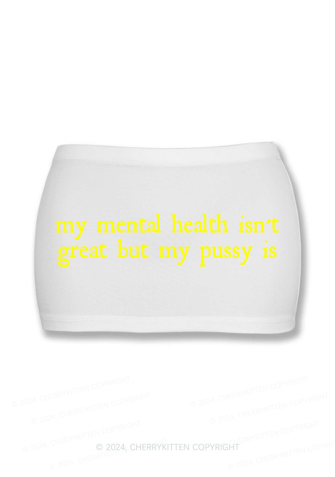 Great Mental Health Y2K Mini Hip Skirt Cherrykitten