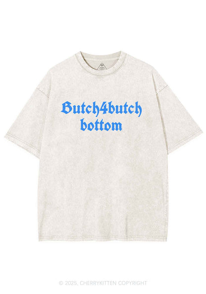 Butch Bottom Pride Y2K Shirts Washed Tee Cherrykitten