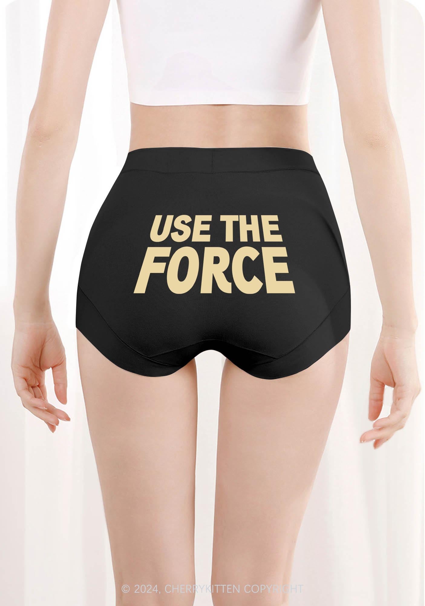 Use the Force Y2K Mid Rise Waist Boyshort Cherrykitten