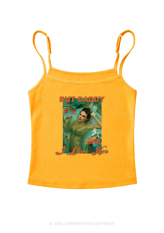 But Daddy Love TS Y2K Spaghetti Strap Cami Cherrykitten