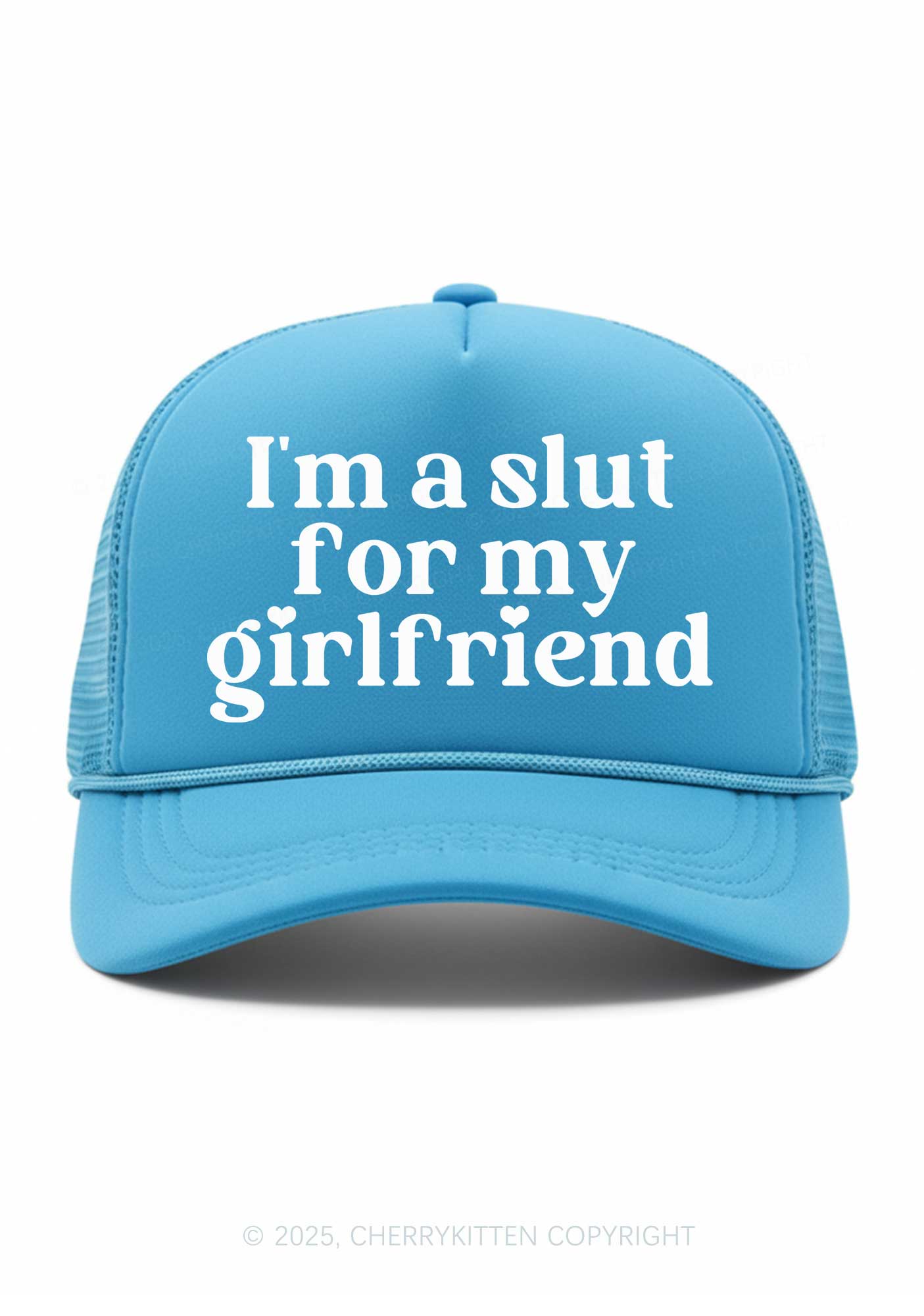 Slxt For My BF Valentine's Day Y2K Trucker Hat Cherrykitten