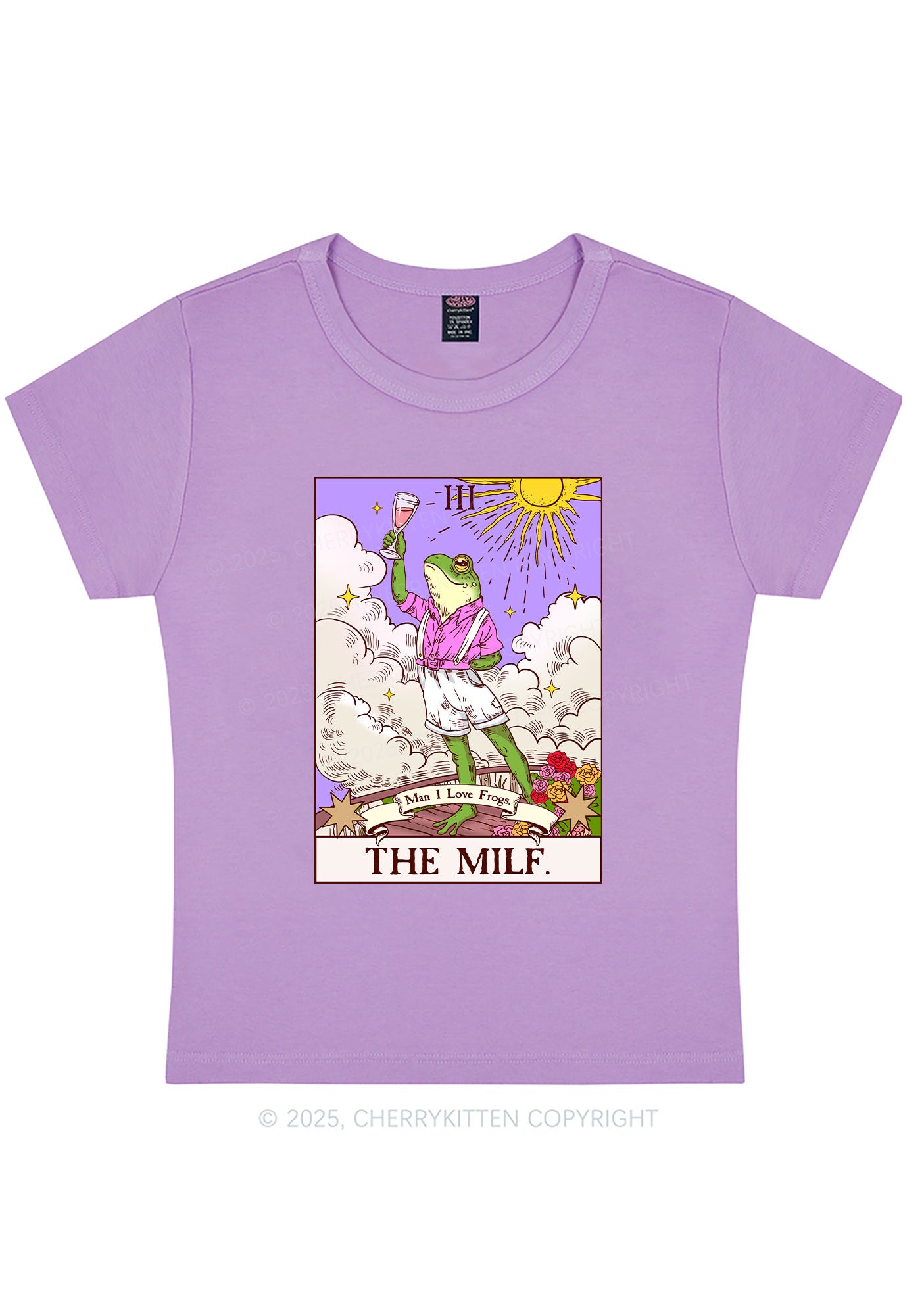 The Mxxf Frog Y2K Baby Tee Cherrykitten