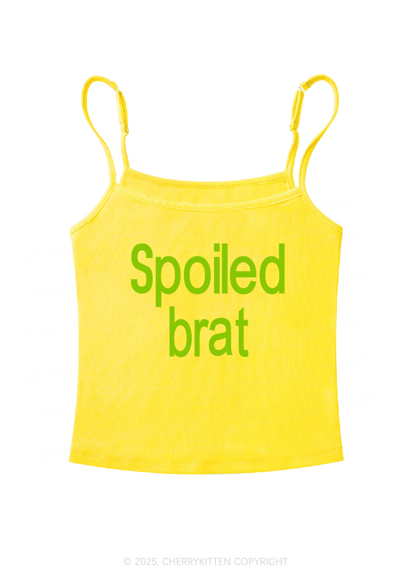 Spoiled Brat Y2K Spaghetti Strap Cami Cherrykitten