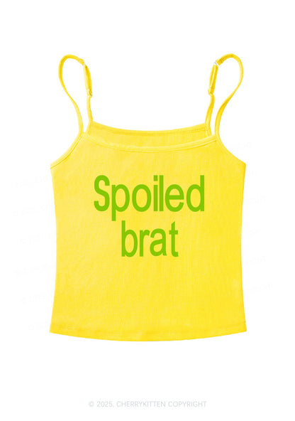 Spoiled Brat Y2K Spaghetti Strap Cami Cherrykitten