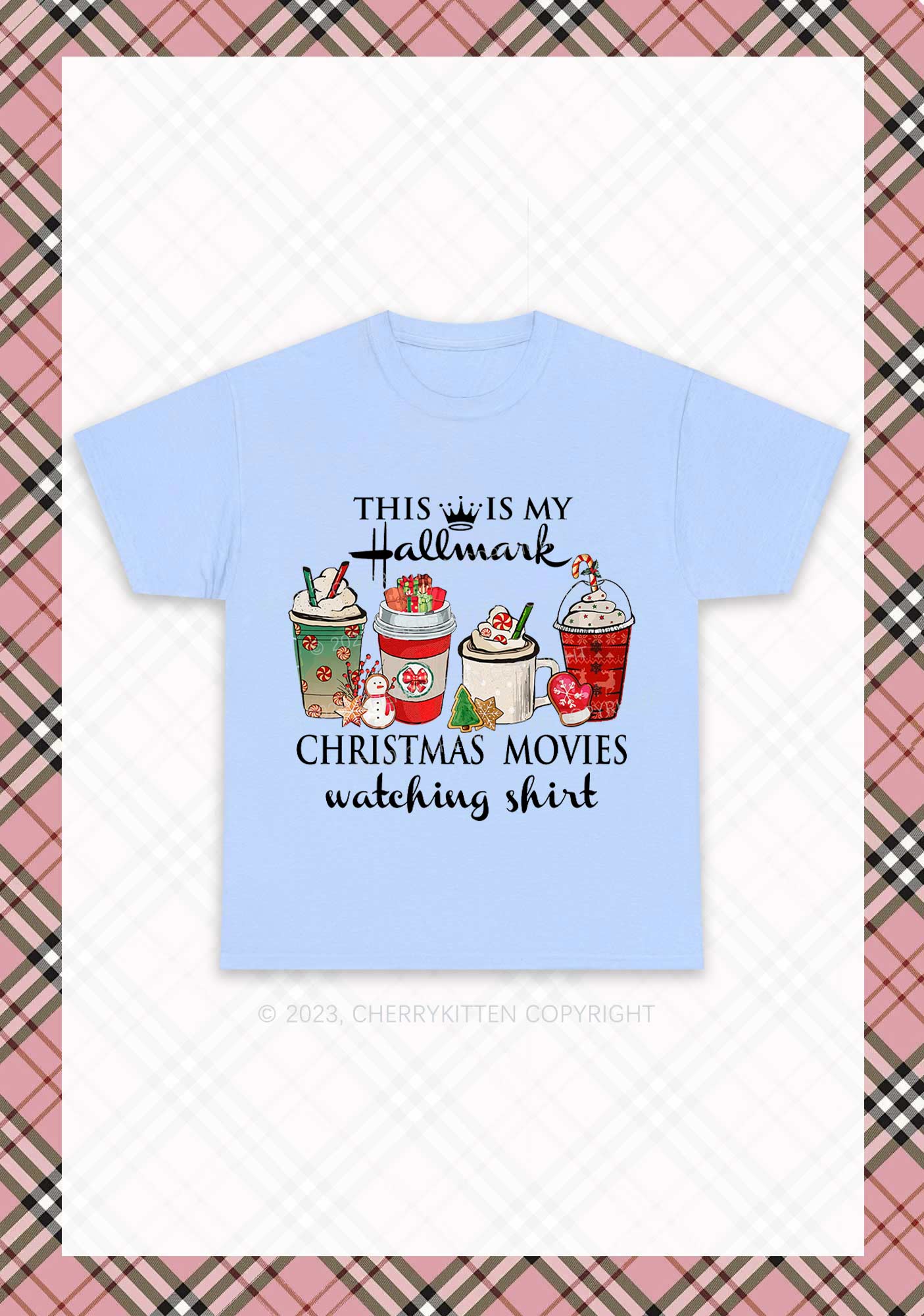 Christmas Movies Watching Shirt Chunky Shirt Cherrykitten