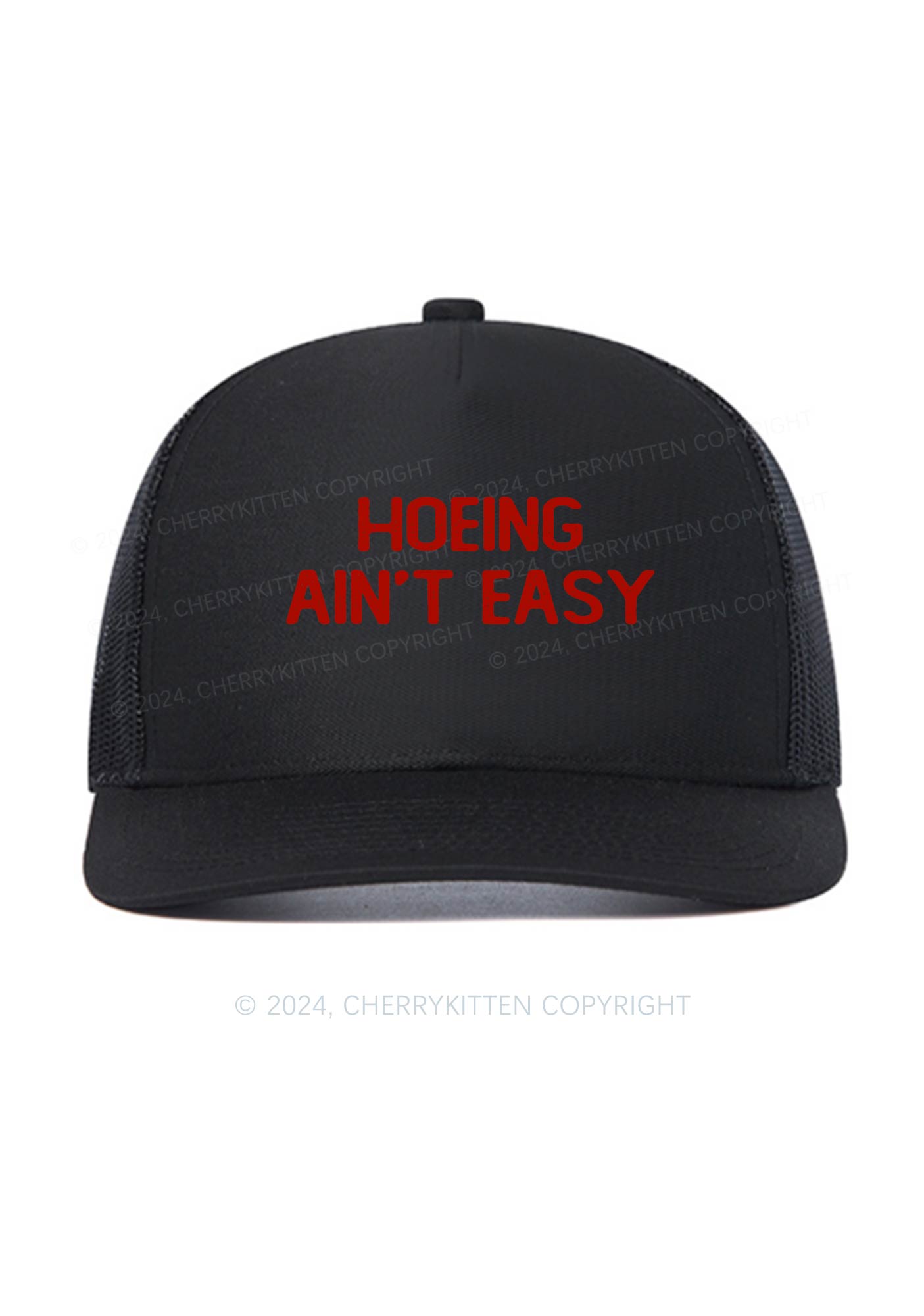 Ain't Easy Y2K Trucker Mesh Hat Cherrykitten